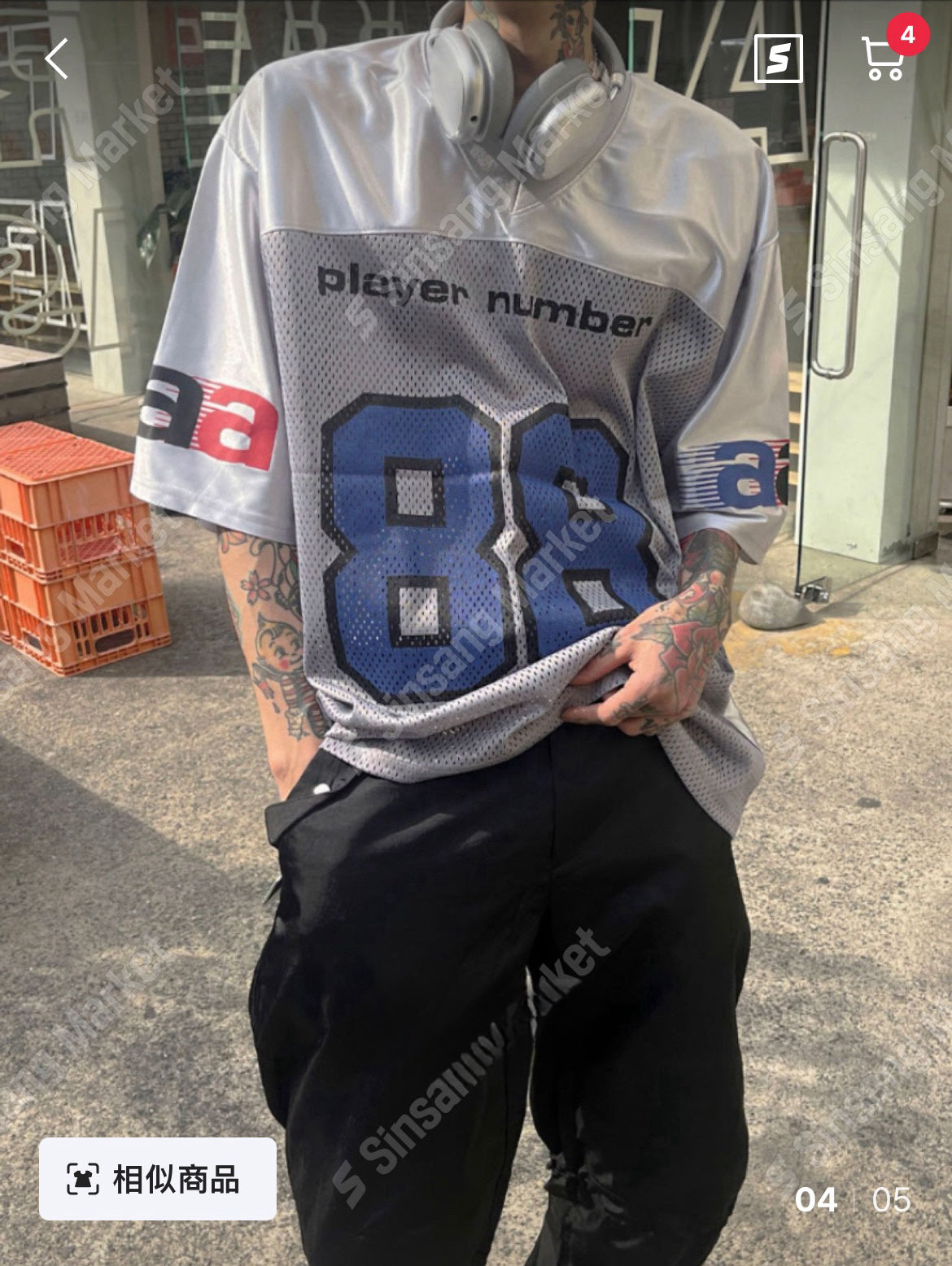 ✿ UNISEX 反光面運動風上衣 ✿