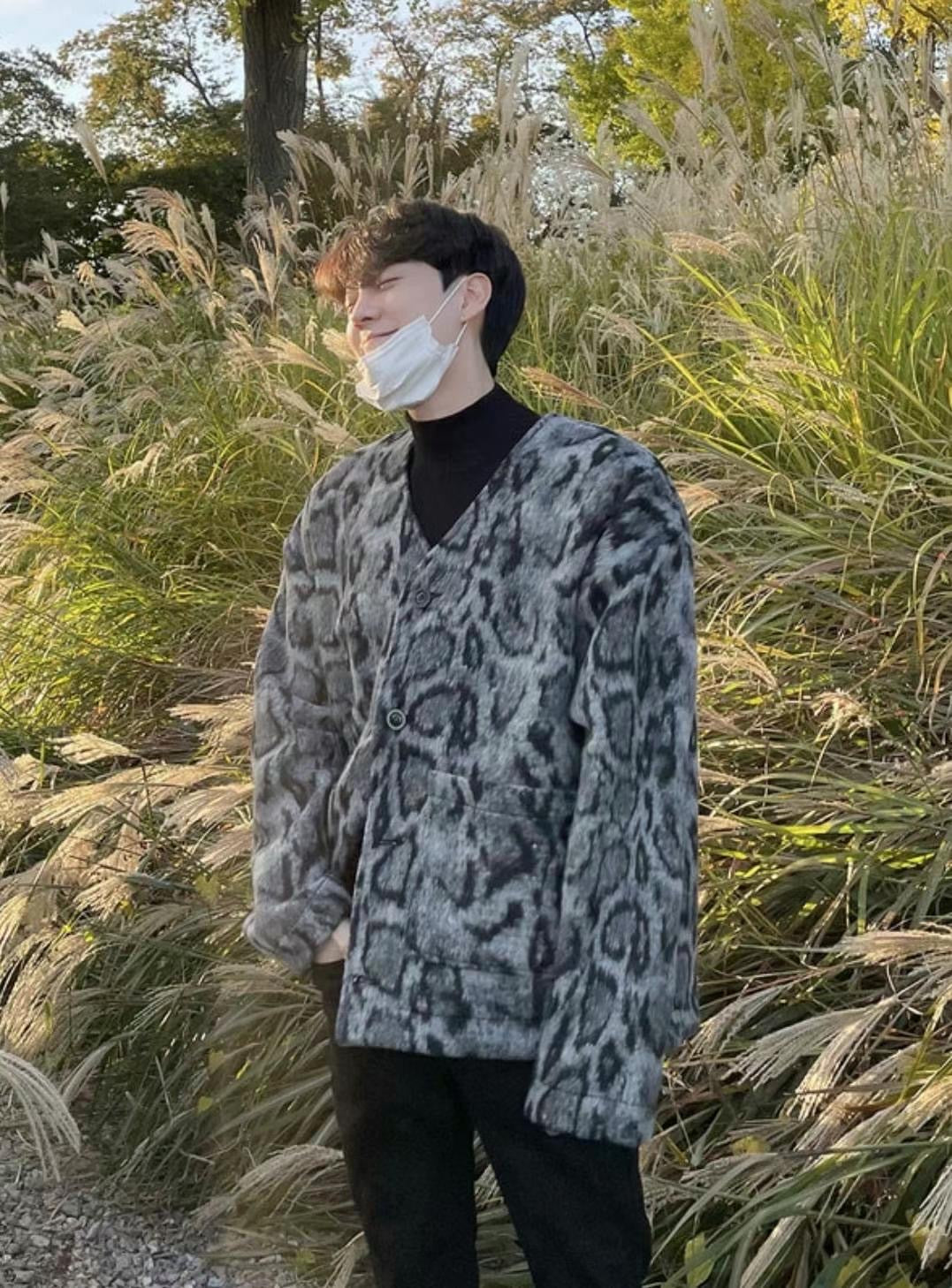 ✿ UNISEX 型格豹紋外套 ✿