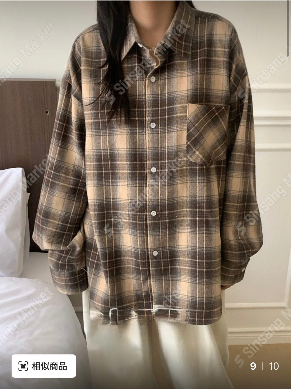 ✿ 復古格子襯衫 ✿