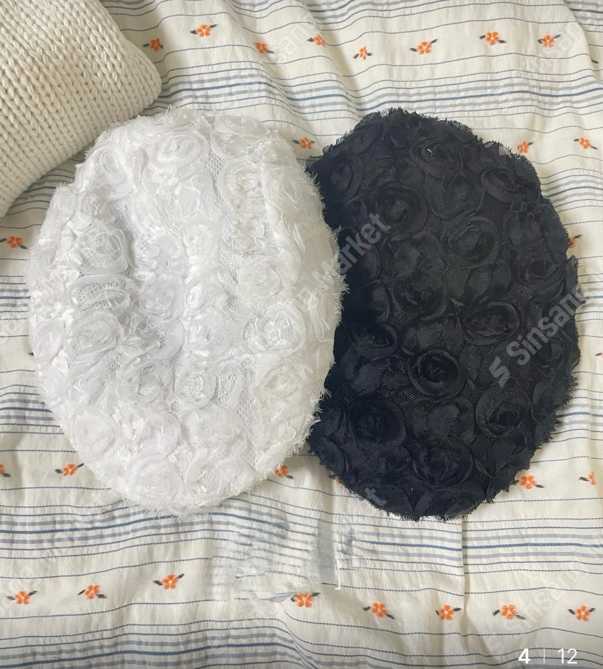 ✿ 店主推!超美玫瑰報童帽 ✿