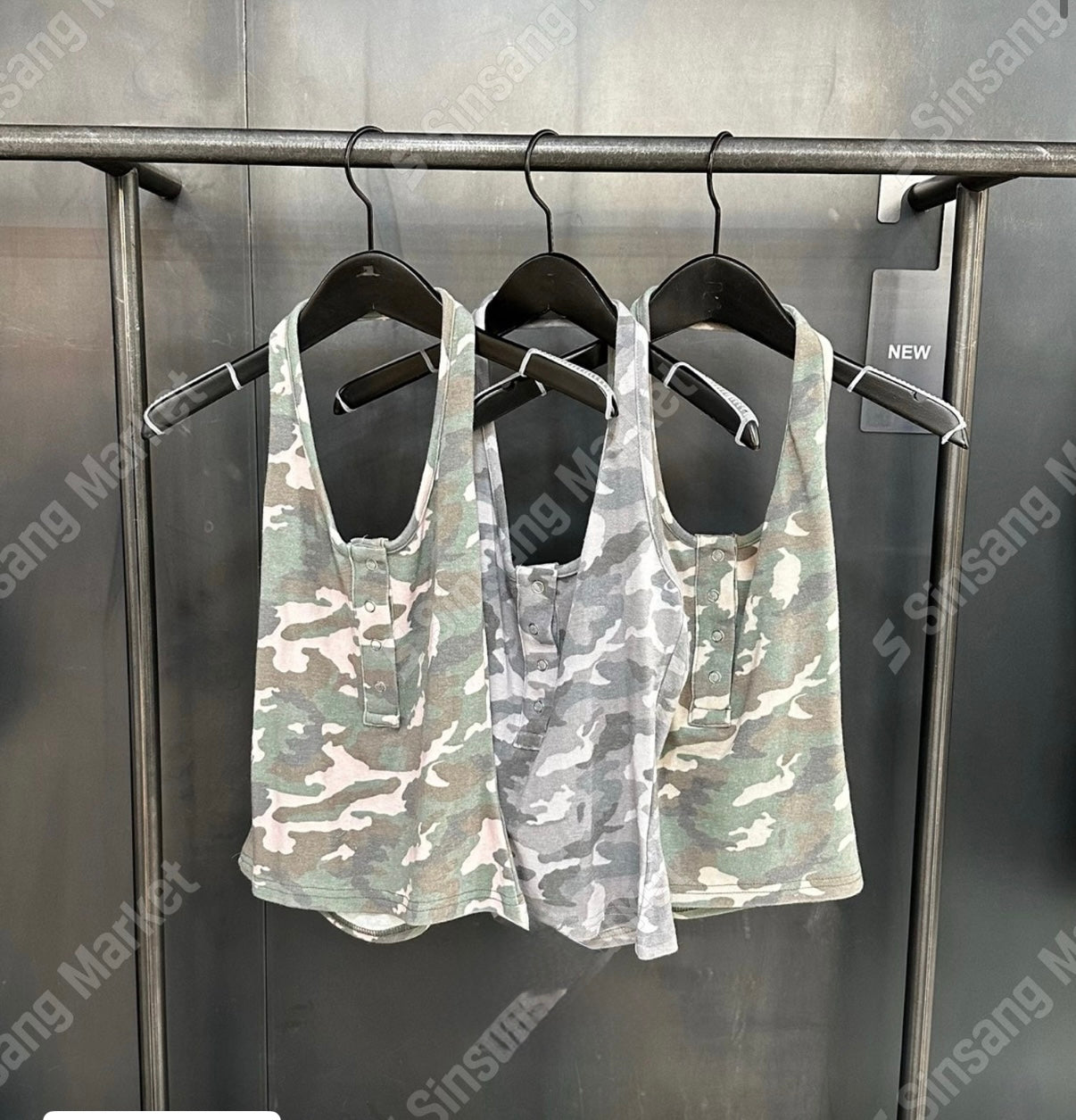 ✿ 掛頸迷彩背心 ✿
