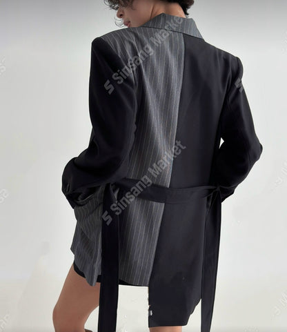 不對稱西裝外套