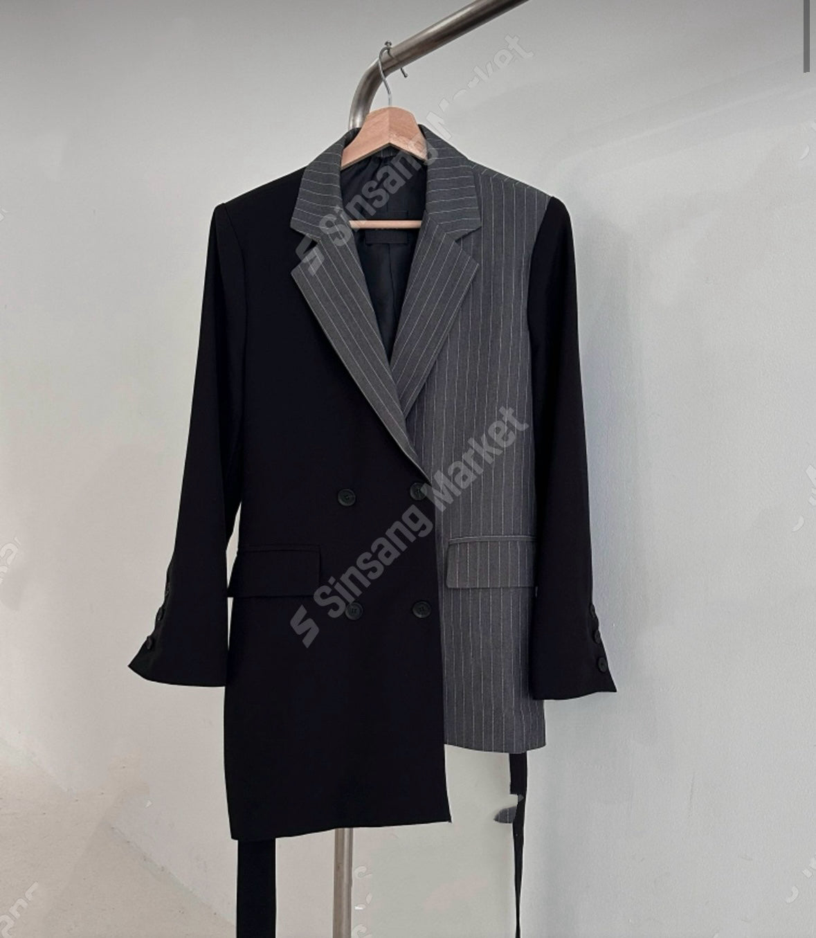 不對稱西裝外套