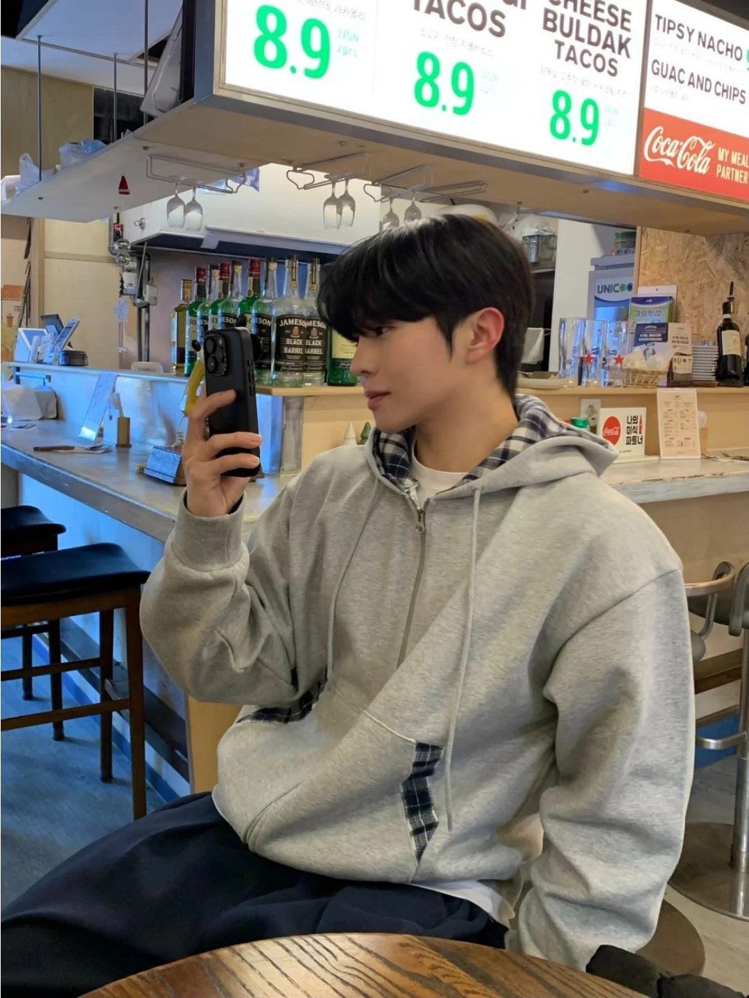 Unisex 韓系衛衣外套