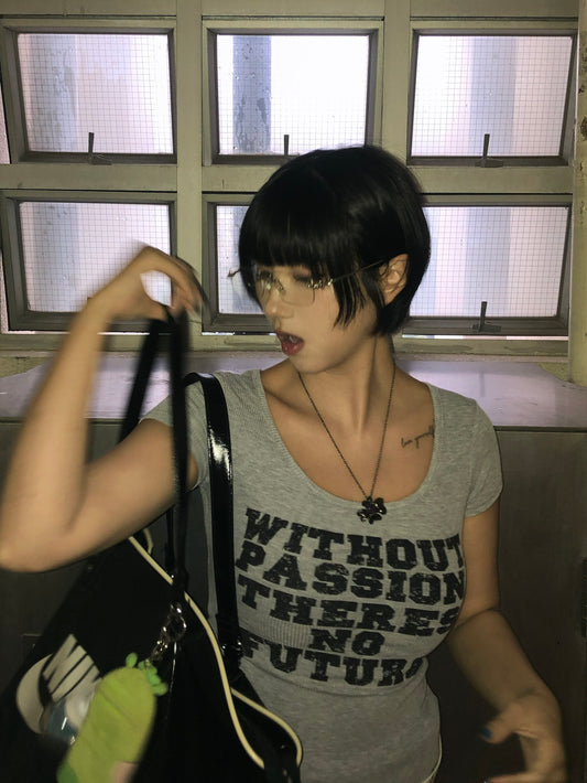 韓系緊身上衣