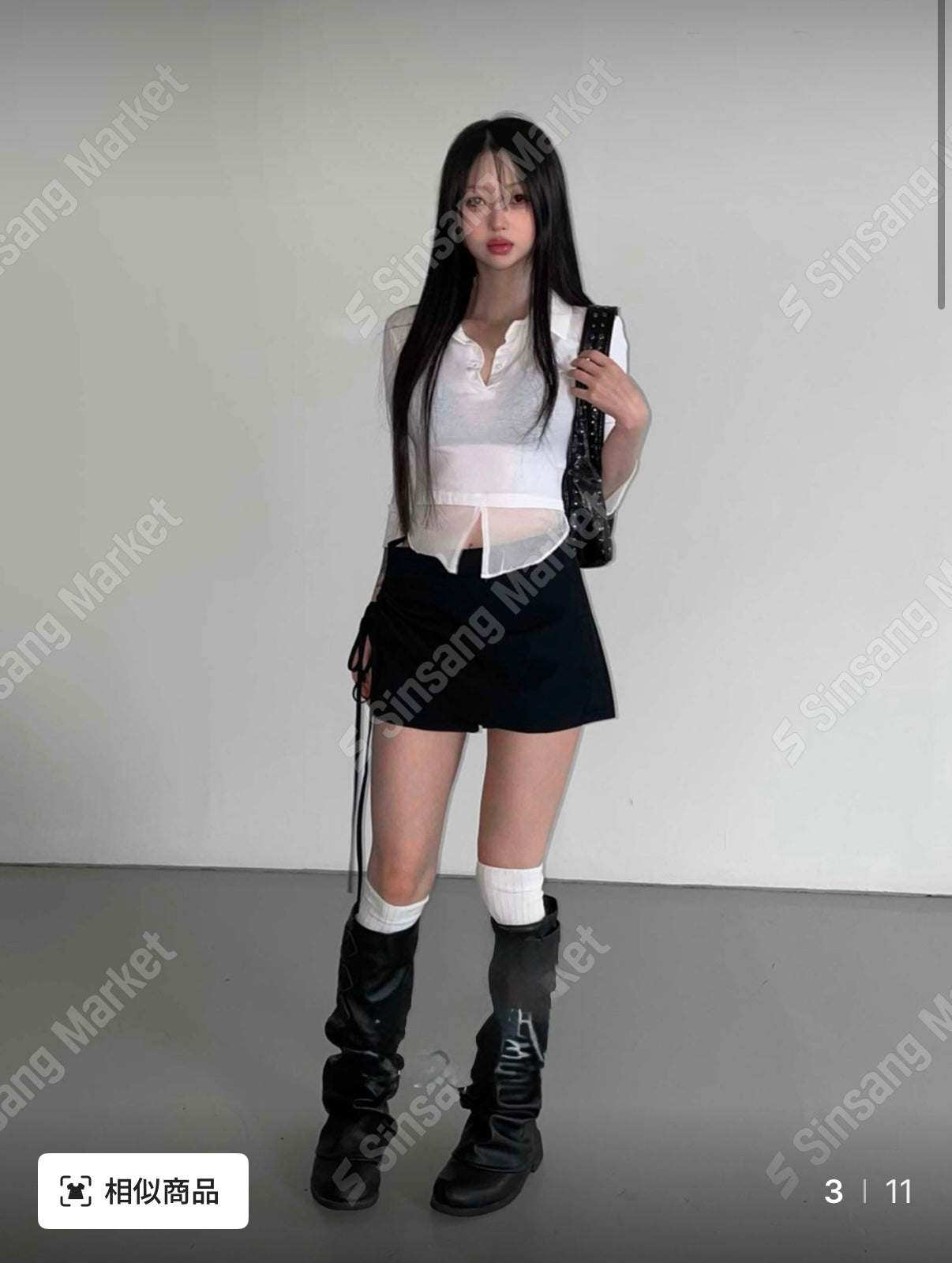 ✿ 型格假兩件上衣 ✿