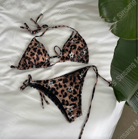✿ 歐美風豹紋bikini ✿