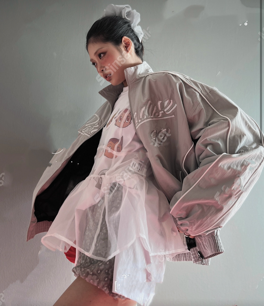 刺繡賽車風Jacket